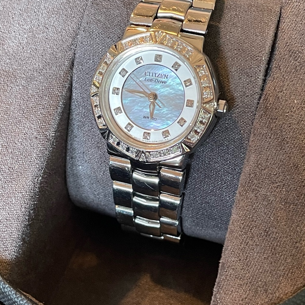 Diamond Mother of Pearl Citizen Watch